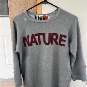 Free City Pullover Sweatshirt Unisex - SMALL -Life Nature Love